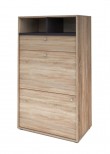 MIX 14, BAR, STEJAR SONOMA / GRAPHIT, 133 x 72 x 40 cm MIX 14, BAR, STEJAR SONOMA / GRAPHIT, 133 x 72 x 40 cm
